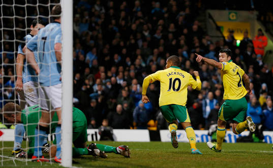 Football - Norwich City v Manchester City - Barclays