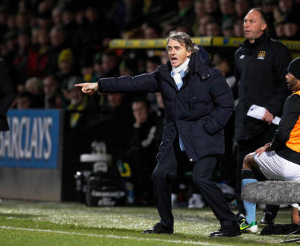 Football - Norwich City v Manchester City - Barclays