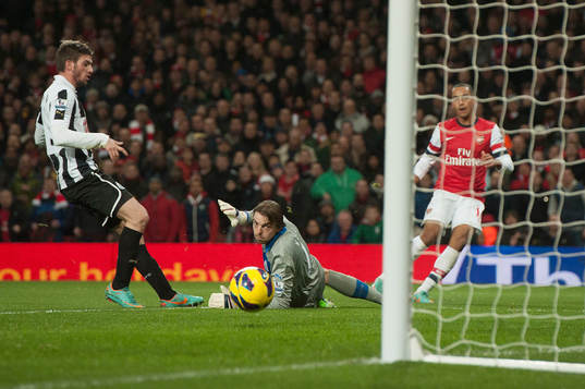 Football - Arsenal v Newcastle United - Barclays Premier