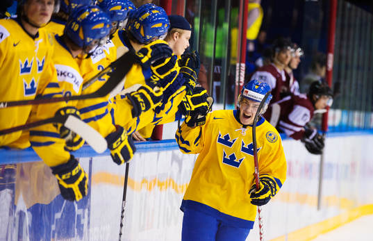 Viktor Arvidsson, Sverige, jublar