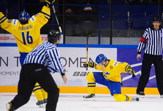Viktor Arvidsson, Sverige, jublar