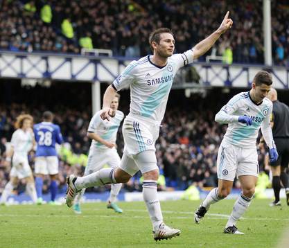 Football - Everton v Chelsea - Barclays Premier League  -