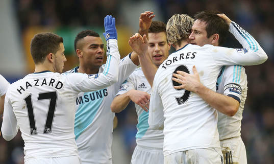 Football - Everton v Chelsea - Barclays Premier League  -