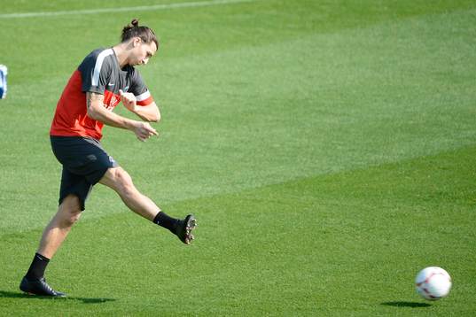 Zlatan IBRAHIMOVIC - 30.12.2012 - Entrainement  Paris Saint