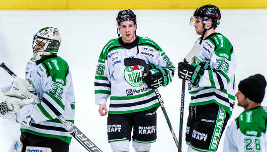 Jonas Fransson, målvakt, Alexander Barta och Mike