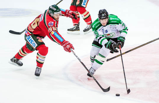 Fabian Brunnström, Frölunda, sträcker sig