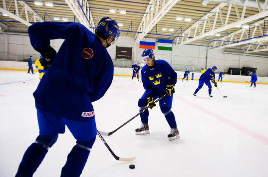 Filip Forsberg och Elias Lindholm