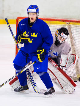 Filip Sandberg och Joel Lassinantti, målvakt