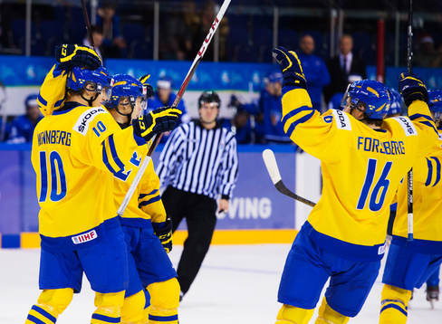 Alexander Wennberg, William Karlsson och Filip Forsberg,