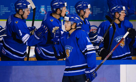 Joel Armia, Finland, jublar