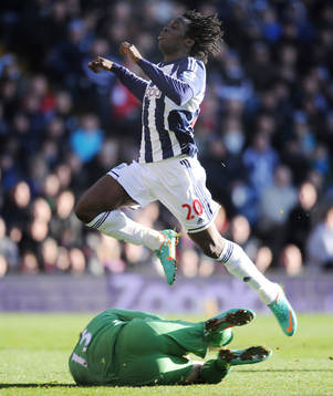 Football - West Bromwich Albion v Fulham - Barclays Premier