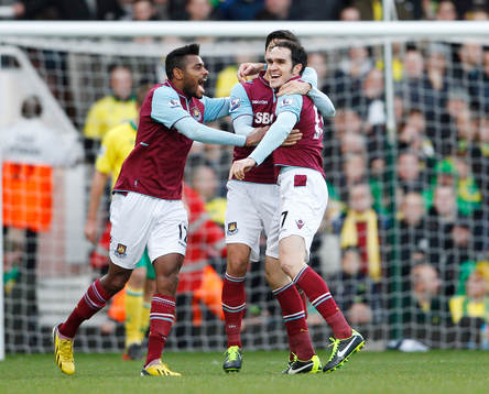 Football - West Ham United v Norwich City - Barclays