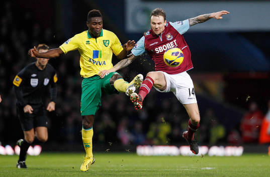 Football - West Ham United v Norwich City - Barclays