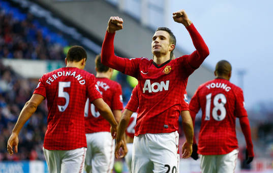 Football - Wigan Athletic v Manchester United - Barclays