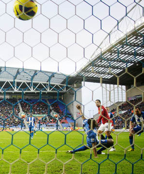 Football - Wigan Athletic v Manchester United - Barclays