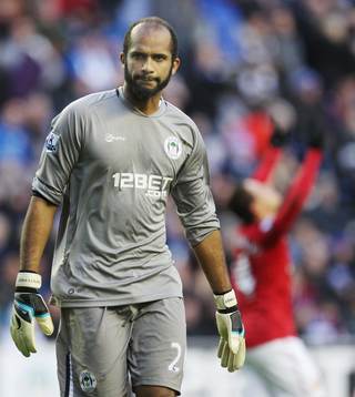 Football - Wigan Athletic v Manchester United - Barclays