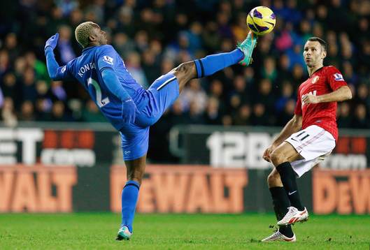 Bläddra bland fler bilder av Fotboll, Premier League, Wigan - Manchester United