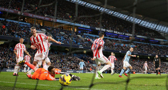 Football - Manchester City v Stoke City - Barclays Premier