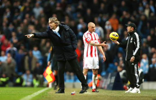 Football - Manchester City v Stoke City - Barclays Premier