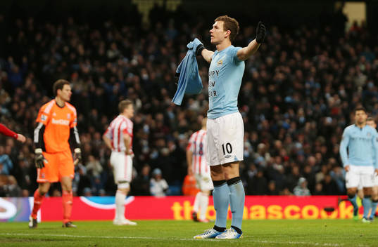 Football - Manchester City v Stoke City - Barclays Premier