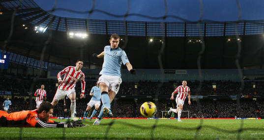 Football - Manchester City v Stoke City - Barclays Premier