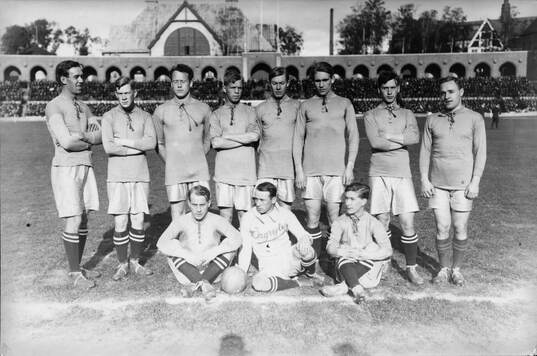Fotboll, Svenska laget. Dansk-svenska frederationsspeten