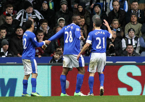 Football - Newcastle United v Everton - Barclays Premier