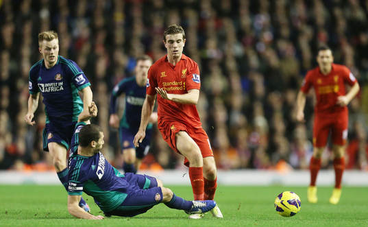 Football - Liverpool v Sunderland - Barclays Premier League