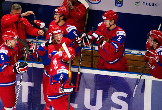 Mikhail Grigorenko, Ryssland, jublar