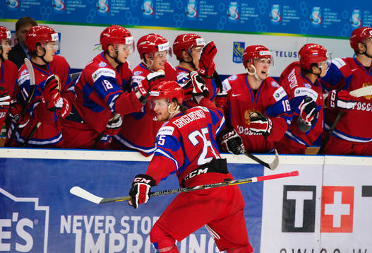 Mikhail Grigorenko, Ryssland, jublar