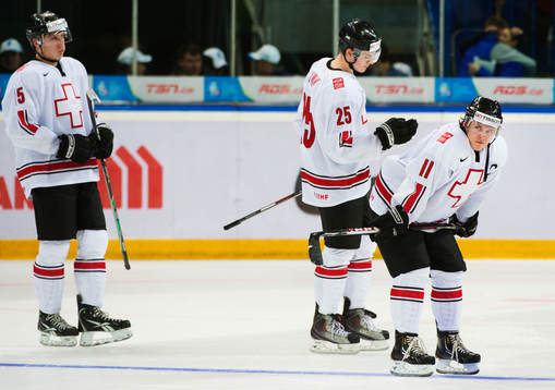 Mike Kunzle, Dario Simion och Christoph Bertschy, Schweiz,