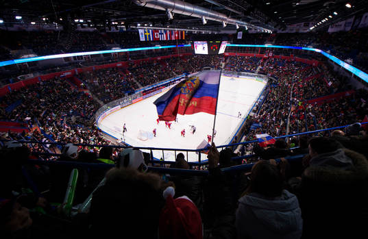 Ufa Arena, interiör