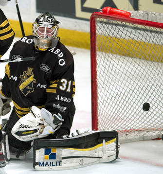 Daniel Larsson, målvakt AIK deppar