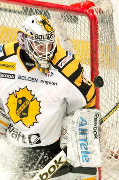 Joacim Eriksson, målvakt Skellefteå räddar