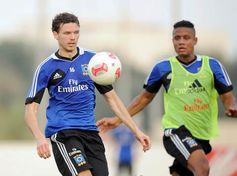 Fotboll, Marcus Berg, Hamburger SV, TräningslägerMarcus