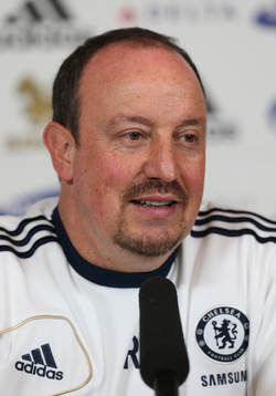 Bläddra bland fler bilder av Fotboll, Chelsea, Rafael Benitez Presskonferans