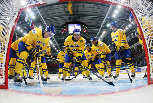 Tom Nilsson och William Karlsson, Sverige, är närmast