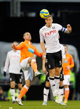 Football - Fulham v Blackpool - FA Cup Third Round  -