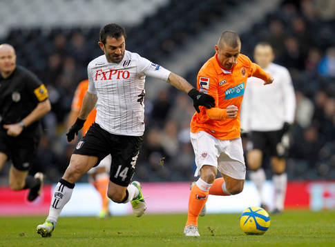 Football - Fulham v Blackpool - FA Cup Third Round  -