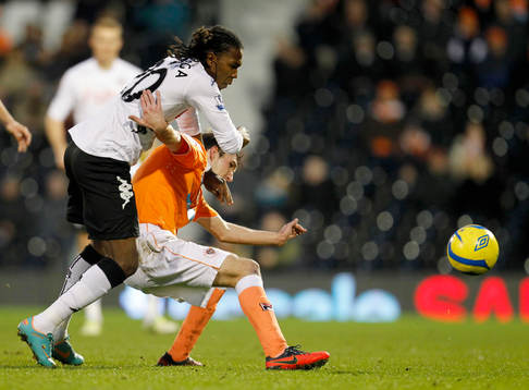 Football - Fulham v Blackpool - FA Cup Third Round  -