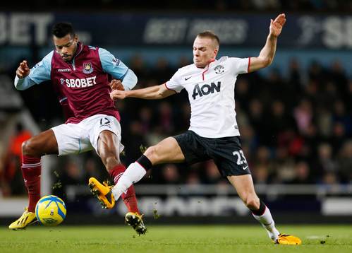 Bläddra bland fler bilder av Fotboll, FA-cupen, West Ham - Manchester United