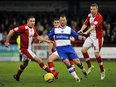Football - Crawley Town v Reading - FA Cup Third Round  -
