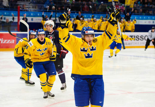 Filip Sandberg, Sverige, jublar