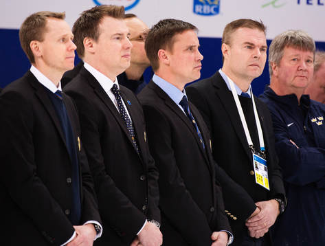 Robert Ohlsson, assisterande tränare, Rikard Grönborg,