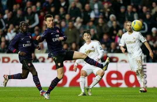 Football - Swansea City v Arsenal - FA Cup Third Round -