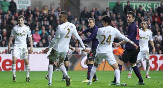 Football - Swansea City v Arsenal - FA Cup Third Round -