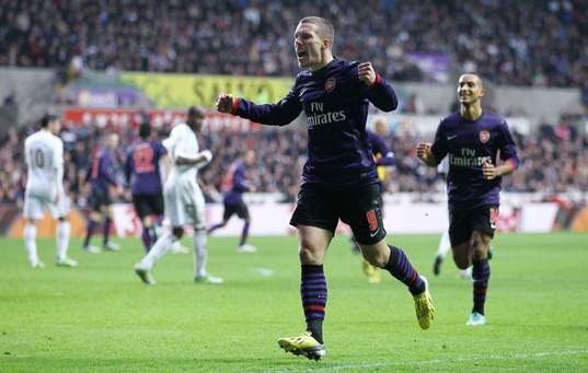 Football - Swansea City v Arsenal - FA Cup Third Round -