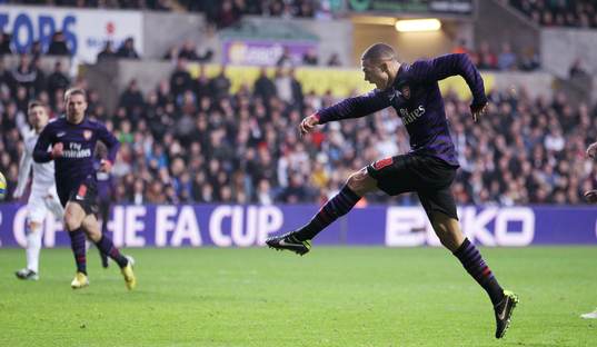 Football - Swansea City v Arsenal - FA Cup Third Round -