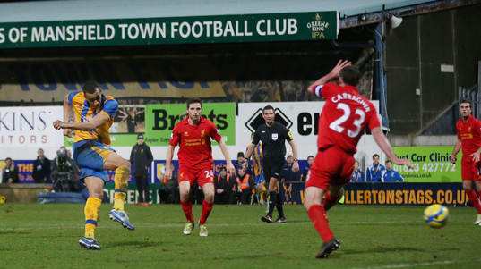 Football - Mansfield Town v Liverpool - FA Cup Third Round