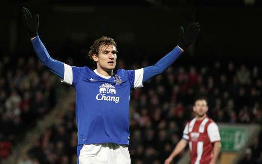 Football - Cheltenham Town v Everton - FA Cup Third Round -